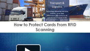 how to protect cards from rfid scanning|how to stop rfid scanning.